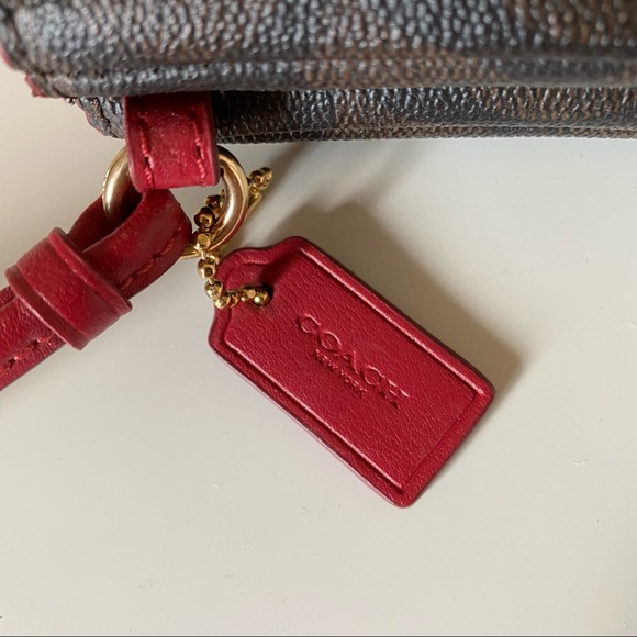 Coach Double Zip Wristlet - Picture 5 of 5